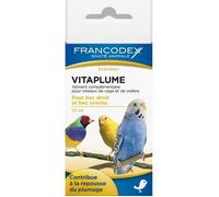 Collier pour oiseau - Vitaplume - Nylon - 40mm - Noir - Lavable en machine