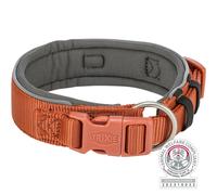 Trixie Collier pour chien Premium extra large rouille/graphite gris