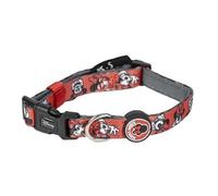 Collier Premium pour Chiens Minnie Mouse - Couleur Rose - Taille S-M - Fermeture Rapide à clic - en Polyester - Design avec détails 3D