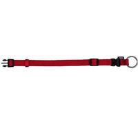 Premium Collier, S-M: 30-45 Cm/15 Mm, Rouge - Mon Animalerie Rouge