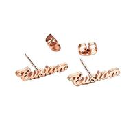 Collier Prénom Personnalisé, Kucheed Colliers Pendentifs Lettre Plaqués or 18 carats, Bijoux Élégants avec Inscription au Choix, Cadeaux Uniques pour un Fête des Mères Anniversaire