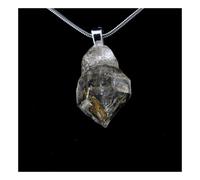 Collier Quartz Pétrole Brut. 29.70 Ct. Balochistan, Pakistan.
