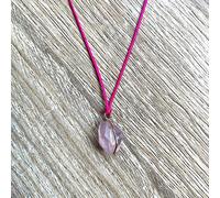 Collier quartz rose arielle