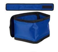 Collier rafraîchissant pour animaux de compagnie - Écharpe rafraîchissante pour chiens | Hygiénique et protecteur | Effet rafraîchissant durable - Gel rafraîchissant | Sûr et Hygiénique (Bleu - M 45