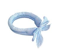 Collier rafraîchissant pour chien - Écharpe de glace respirante à rayures pour chien - Accessoire portable pour animaux de compagnie pour les températures chaudes pendant l'entraînement, la chasse, le