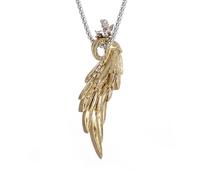 Collier Ras Cou Collier Gothique chaîne Ange Gardien doré Aile Collier Pendentif Convient pour Personnalité Mignonne Femmes Haut Gamme Clavicule Chaîne Bijoux Cadeaux Meilleur ami Cadeaux amitié