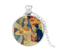 Collier ras du cou avec pendentif déesse égyptienne EmilyBalivet déesse mythologique pour femme, nan