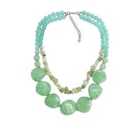 Collier ras du cou en acrylique de forme irrégulière en 11 couleurs vives pour une tenue décontractée et une fête, chaîne réglable pour femme, One Size, Comme décrit, Produit conforme à la description