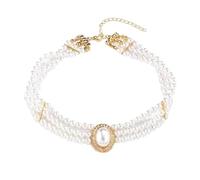 Collier ras du cou en perles - Colliers multicouches pour femme | Bijoux bohème vintage, colliers habillés pour femme et maman, Refer to description, se référer à la description, Unisexe