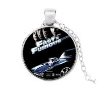 Collier Ras du Cou Fast and Furious Vintage Or et Rond Bijoux Dominique Mr et Cars Long Collier, nan