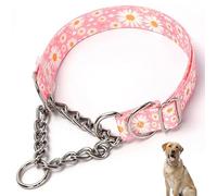 Collier ras du cou pour chiens de grande taille, collier martingale pour chiens, collier antidérapant pour chiens, collier de dressage très résistant, anti-traction, anti-fuite, pour animaux de