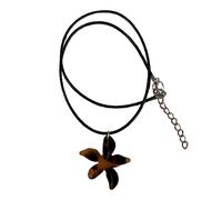 Collier ras du cou simple en forme de feuille d'érable coréen - Collier ras du cou punk en cuir - Chaîne clavicule pour femme - Cadeau idéal - Colliers ras du cou pour filles