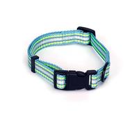 Collier réfléchissant en Nylon pour Chiens, résistant et réglable, idéal pour Les promenades Nocturnes et la sécurité en extérieur.