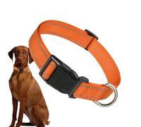 Collier réfléchissant pour Animaux de Compagnie, Collier réglable pour Chiot | Collier de Chat réglable, Confortable Respirable d'animal familier en Nylon pour Les Chiens Moyens