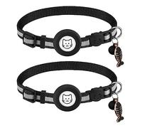 Collier réfléchissant pour chat avec clochette pour petits chiens, chiots, fournitures pour animaux de compagnie