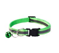 Collier réfléchissant pour chien avec clochette - Résistant à la mastication et léger pour le dressage, les promenades quotidiennes, les activités de plein air, la sécurité