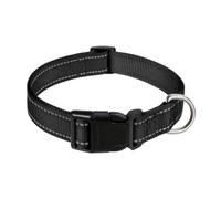 Collier réfléchissant pour Chien, Collier réfléchissant pour Animaux de Compagnie | Collier pour Chien à Boucle en Nylon | réglable Confortable Respirable d'animal familier en NY