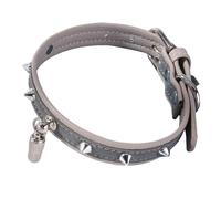 Collier réfléchissant pour chien réglable - Collier réfléchissant anti-perte avec rivets à boucle Colliers pour chiens et chats | Collier de sécurité pour chien en plein air avec ca