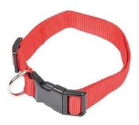 collier reglable en pp de 45 a 65cm - rouge Rouge G