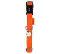 Collier Reglable Mac Leather 25mm Orange