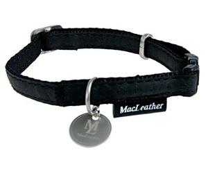 Collier réglable Mc Leather 25mm noir