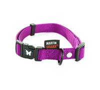 Collier réglable nylon pour chien Martin Sellier 10-20/30 Violet XS