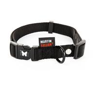 MARTIN SELLIER-Collier chien réglable 20mm / 40-55cm noir