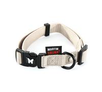 Collier réglable nylon pour chien Martin Sellier 25-45/65 Gris L