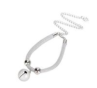 Collier Réglable pour Animaux, Nylon Blanc, Taille 20-38cm, avec Clochette - Style Japonais Élégant, Durable Et Confortable, pour Chats Et Petits Chiens
