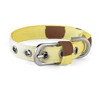 Collier réglable pour chien de méditation et de yoga avec boucle en métal pour animal domestique de petite et moyenne taille