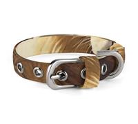 Collier réglable pour chien Lion mouton doux et confortable avec boucle en métal pour animal domestique de petite et moyenne taille