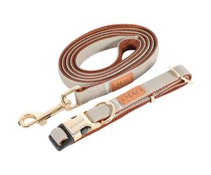 Collier réglable pour chien Zolux Imao Mayfair Beige 15 mm