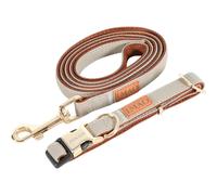 Collier réglable pour chien Zolux Imao Mayfair Beige 25 mm