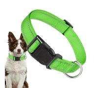 Collier réglable pour Chiot, Collier pour Chien en Nylon | Collier réfléchissant pour Animaux de Compagnie, réglable Confortable Respirable d'animal familier en Nylon pour Les Chiens Moyens