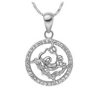 Collier Réglage Douze Pendant Aquarius Micro-sellation Constellation