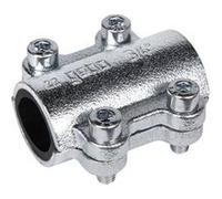 Collier réparation court pour tube acier 50x60 G