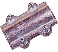 GEBO Collier de réparation Long DS fonte malléable galvanisée 2''1/2