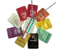 Collier Respiratoire Anti-Anxiété Avec Filtre De Résistance, Collier Respiratoire Anti-Anxiété Aromatisé Avec 2 Filtre De Recharge Aromatisé, Collier Respiratoire Anti-Anxiété (Fruit Flavors 1, B)