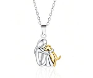 Collier rétro Unique avec de Chien adapté aux Colliers pour Femmes en Tant qu'amis de la Famille à des êtres Chers