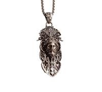 Collier rétro unique avec pendentif en forme d'épée géante en forme d'épée de vieil homme, convient aux hommes et aux femmes à porter comme cadeau de bijoux tendance dominateurs