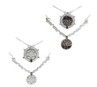 Collier réversible en argent sterling 925 avec pendentif papillon et étoile de David fabriqué en Israël, bijoux juifs israélites de la Kabbale, Argent sterling, Zircone cubique