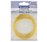 Collier rond en acier inoxydable Beadalon Remembrance, taille XL, brillant, 227 g, environ 248 bobines