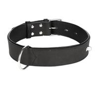 Collier Rondo En Cuir De Buffle Noir Pour Chiens - En Cuir Huile
