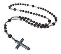 Collier Rosaire - violet KP34098