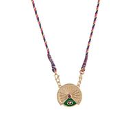 Collier rotatif pour tarot - Longueur réglable - Design mystique - Pour les amateurs et les amoureux occultes, As show, Cuivre, corde tressée
