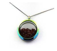 Collier Rubis Brut. Modèle Multicolore.