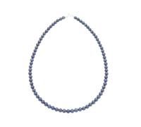Collier Saphir - Pierres boules 6mm