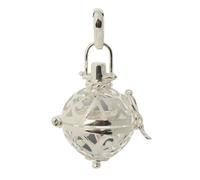 Collier Sautoir De Grossesse Musicale - Bola - Avec Chaîne - White Cage