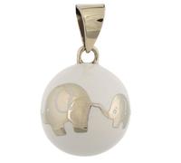 Collier Sautoir De Grossesse Musicale - Bola - Avec Chaîne - White Elephant