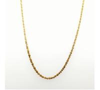 Collier sautoir Elden argent 1 rang jaune ambre - Elden - Catch the Rainbow